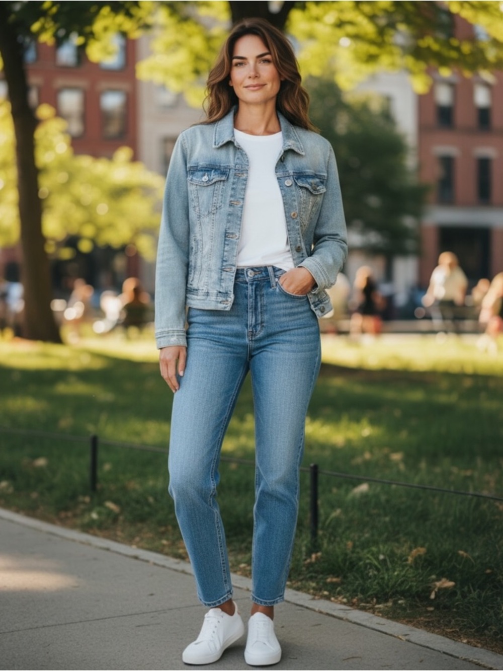 Light Blue Denim Jacket - Classic Jean Jacket